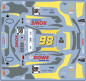 Preview: Decal Porsche 911 991 RSR ROWE  #98 SPA 2020