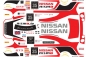 Mobile Preview: Decal Nissan GTR Nismo #35 Scale 1/32