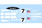 Preview: Decal Ferrari P4/5 N.A.R.T. #7