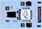 Preview: Decal Merc AMG Hello Kitty-2017-#70