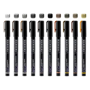 Preview: Gaahleri Metallic Marker Set