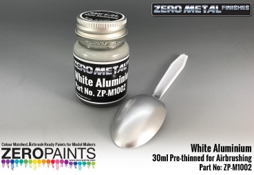 Aluminium Paint - 30ml - Zero Metal Finishes ZP-M1009