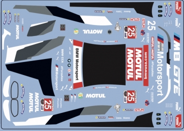 Preview: BMW M8 RLR Daytona 2020 #25 V2 Red Scale 1:32