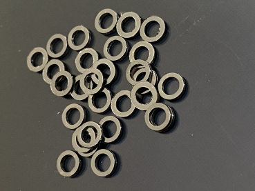 Ø3,2mm x 0,2mm GRP Spacers for axles / chassis