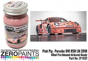 Preview: Pink Pig Porsche 911 RSR LM 2108 Paint 60ml