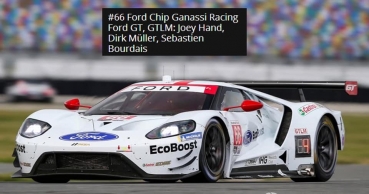 Decal Ford GT 2019 #67   Daytona Test