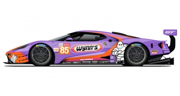 Decal Ford GT Lemans 2019 #85 Scale 1:32