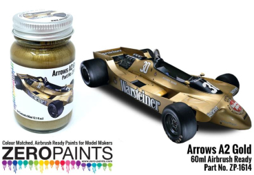 Arrows A2 Gold Paint 60ml ZP-1614 Zero Paint
