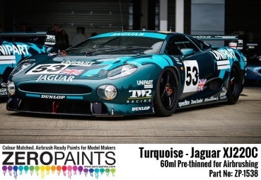 Jaguar XJ220C Turquoise Paint 60ml   ZP-1538