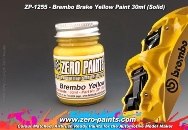 Brake Caliper Yellow Paint 30ml ZP-1255