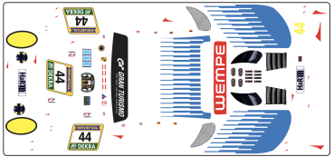 Preview: Decal Porsche 911 992 GT3 R  #44 Team Falken Nurburgring 2026  Scale 32