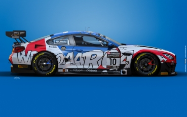 Decal BMW M6 GT3 Boutsen Ginion Racing / Michel-Vaillant GTWC 2021 #10  Scale 1.32