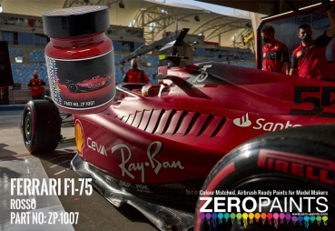 Ferrari F1-75 Rosso (2022 Formula One) Red Paint 60ml ZP-1007