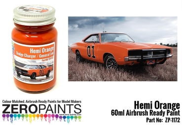 Hemi Orange (General Lee) Paint 60ml ZP-1172