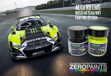 Rossi 46 Team WRT Audi R8 LMS Paint Set 2x30ml. ZP-1704