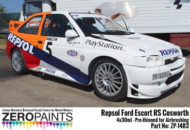 Repsol Ford Escort RS Cosworth Paint Set 4x30ml ZP-1483