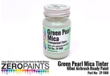 Pearl Green Mica Transparent Tinter Paint 60ml ZP-1168