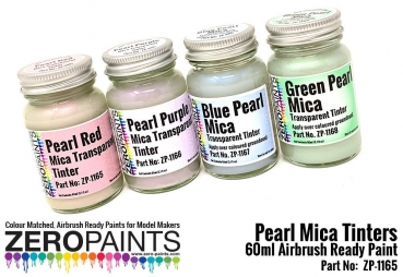Preview: Pearl Green Mica Transparent Tinter Paint 60ml ZP-1168