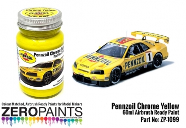 Pennzoil Chrome Yellow Paint 60ml ZP-1099