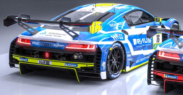 Preview: Decal 1:24  Audi R8 GT3 evo team Phoenix - Scherer Nürburgring 2024 #16 FFSFD1003v59