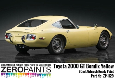 Toyota 2000GT Bendix Yellow Paint 60ml ZP-1129