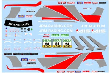 Preview: Decal Nissan GTR JRM Racing #24