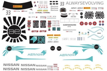Decal Nissan GTR Always Evolving #33