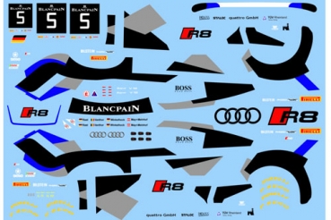Preview: Decal Audi R8 GT3 BES 2014 Phoenix 24 #5