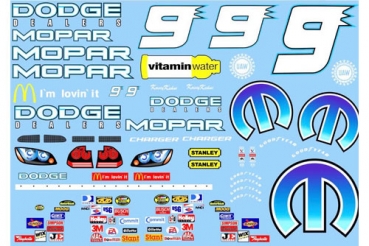 Decal Dodge Charger Mopar #9