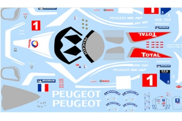 Decal Peugeot 908 #1