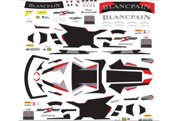Decal Lambo Huracan Starspeed Racing #36