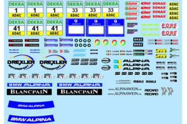 Decal BMW Alpina B6 GT3
