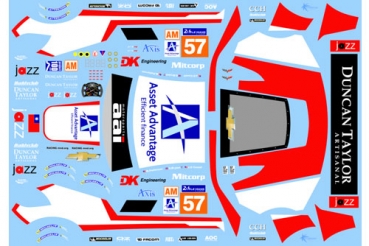 Preview: Decal Corvette C7R AA-Team LM 2016 #57