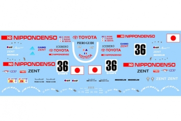 Decal Toyota TS010 #36