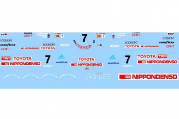 Decal Toyota TS010 #7