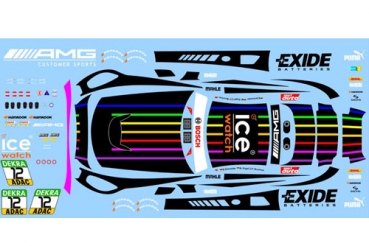 Decal Merc AMG GT3 Ice Watch #12