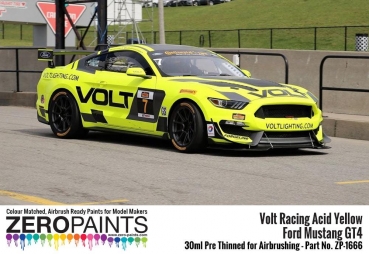 Preview: Volt Racing Acid Yellow for Ford Mustang GT4 Paint - 30ml
