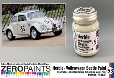 Herbie #53 Herbie the Love Bug - Volkswagen Beetle Paint 60ml