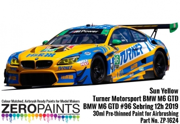 Sun Yellow Paint for Turner Motorsport BMW M6 GTD 30ml