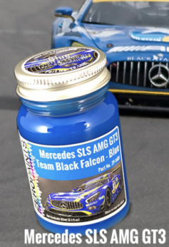 Merc AMG GT3 Team Black Falcon Blue Paint 60ml