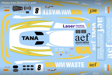 Preview: Decal Merc AMG GT3 STM TANA WM #8