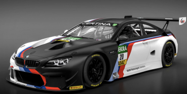 Decal BMW M6 GT3 ADAC GT Masters Schuberth #20