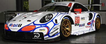 Preview: Decal Porsche 911 991 RSR IMSA #911 Petit LM Road Atlanta 2018