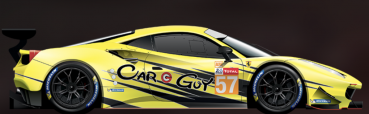 Preview: Decal Ferrari F 488 GTE - Car Guy - Le Mans 2019 - # 57