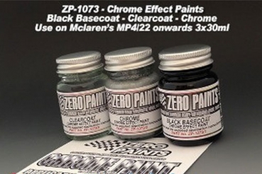 Chrome Effect Paint - Mclaren MP4/22 3x30ml