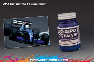 Simtek F1 Blue Paint 60ml