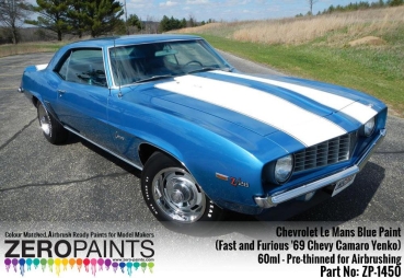 Preview: Chevrolet Le Mans Blue Paint 60ml (Fast and Furious '69 Chevy Camaro Yenko) ZP-1450