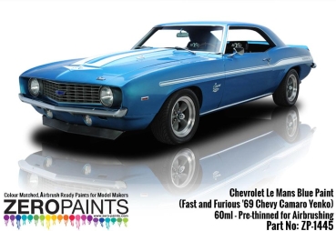 Preview: Chevrolet Le Mans Blue Paint 60ml (Fast and Furious '69 Chevy Camaro Yenko) ZP-1450