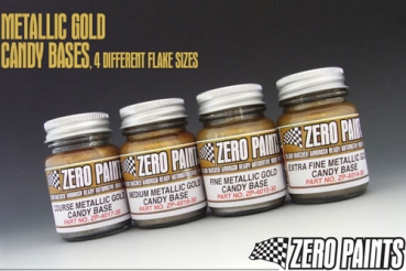 Extra Fine Metallic GOLD Groundcoat for Candy Paints 60ml