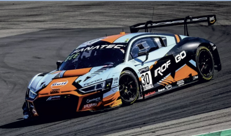Decal Audi R8 LMS #30 Belgian Audi Sport Team WRT Spa 2020